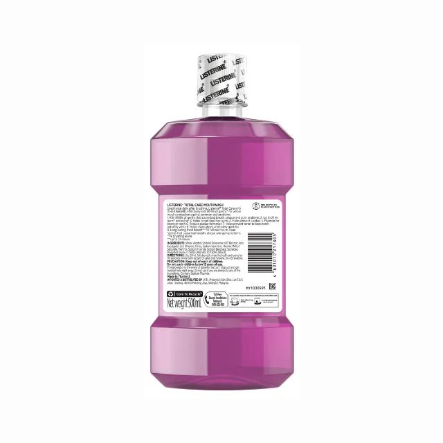 LISTERINE MOUTHWASH TOTAL CARE 500ML - Image 2