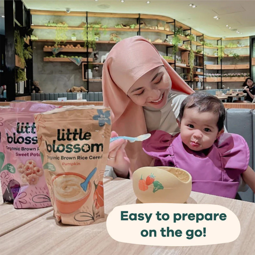 LITTLE BLOSSOM RICE CEREAL APPLE & SPINACH 150G - Image 6