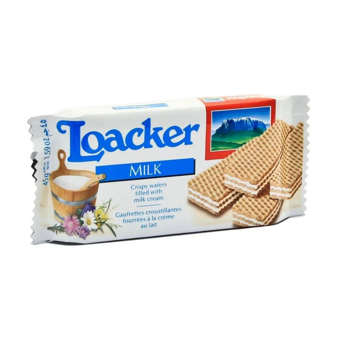 LOACKER MILK 45G