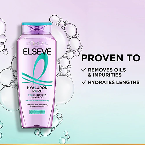 LOREAL ELSEVE HYALURON PURE CONDITIONER 265ML - Image 5