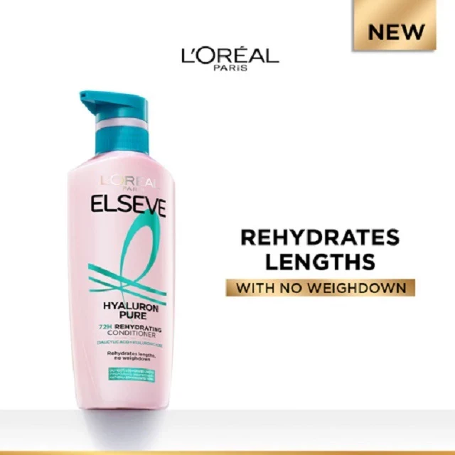 LOREAL ELSEVE HYALURON PURE SHAMPOO 620ML - Image 4