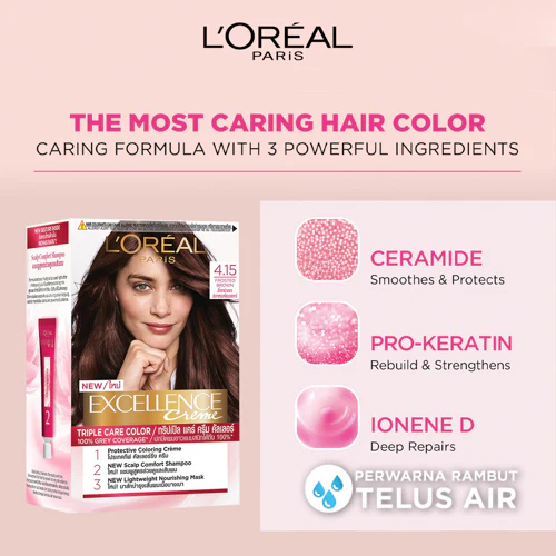 LOREAL EXC FROSTED BROWN 4.15 - Image 5