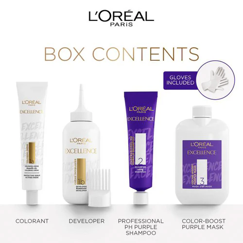 LOREAL EXCELLENCE ASH SUPREME HAIR COLOR 9.11 SILVER ASH - Image 5