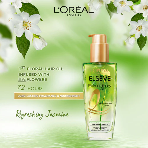 LOREAL EXTRAORDINARY FLORAL OIL JASMINE100ML - Image 3