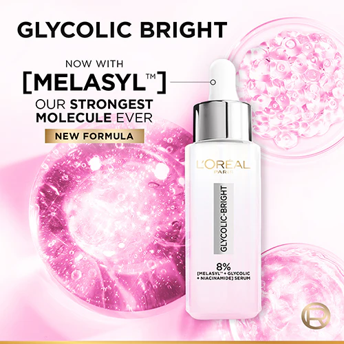 LOREAL GLYCOLIC-BRIGHT ANTI-DARK SPOT BRIGHTENING SERUM 15ML - Image 5