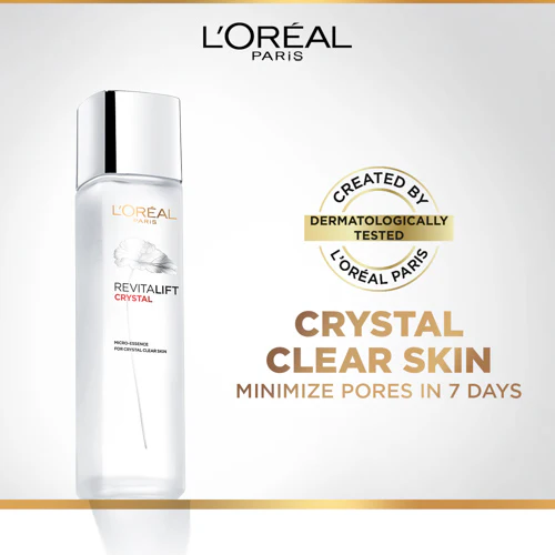 LOREAL REVITALIFT CRYSTAL MICRO ESSENCE 130ML - Image 3