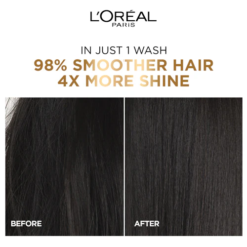 LOREAL SHAMPOO EXTRAORDINARY OIL PREMIUM SLEEK 440ML - Image 5