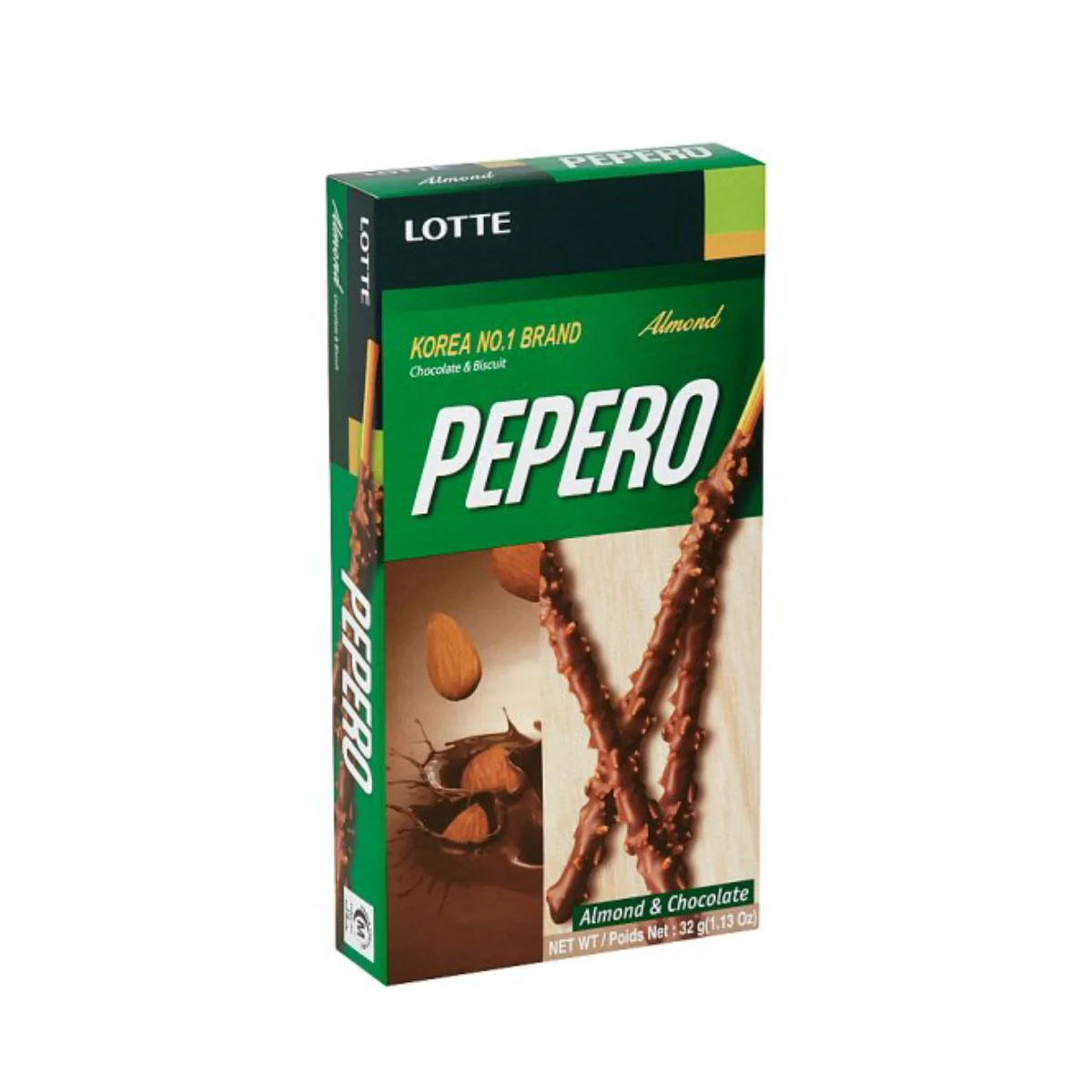 LOTTE PEPERO ALMOND 32G