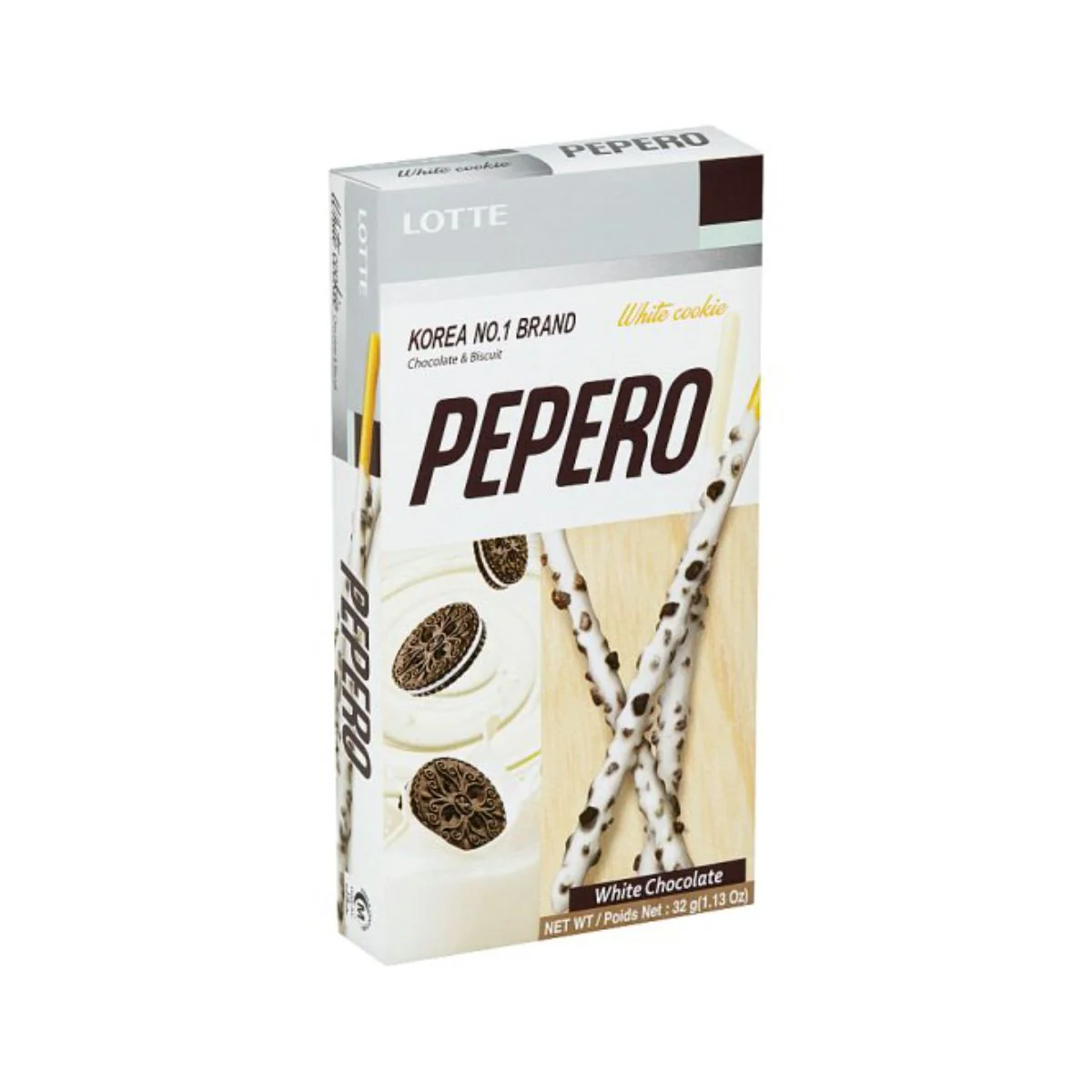 LOTTE PEPERO WHITE COOKIE 32G