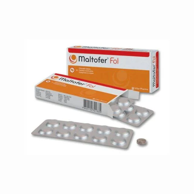 MALTOFER PLUS FOLIC ACID CHEWABLE TAB 30S