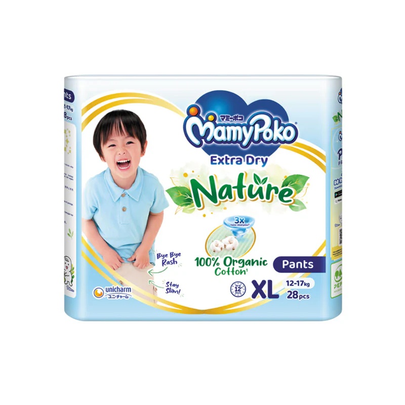 MAMYPOKO EXTRA DRY NATURE PANTS XL 28S