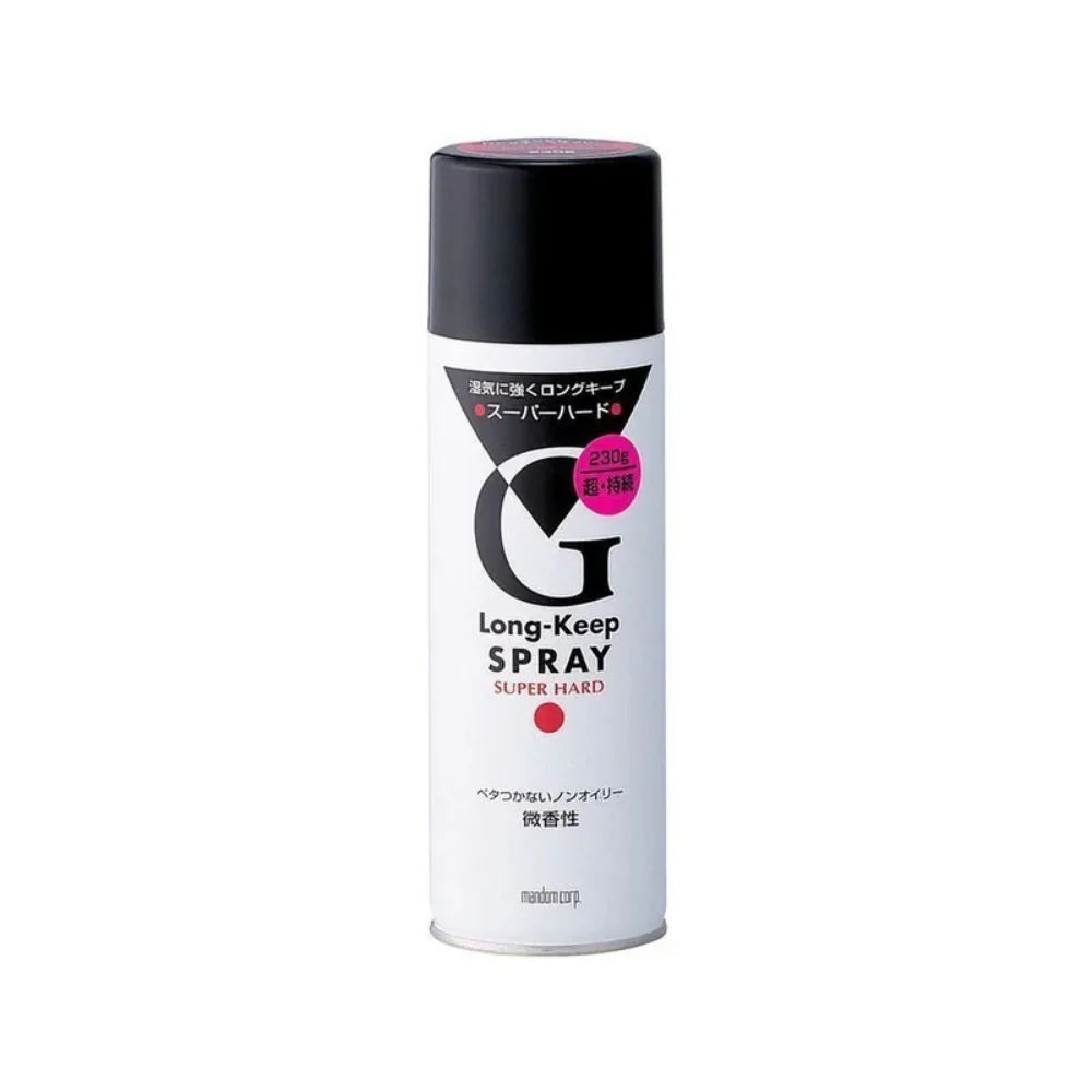 MANDOM LONG KEEP SPRAY SUPER HARD 230G