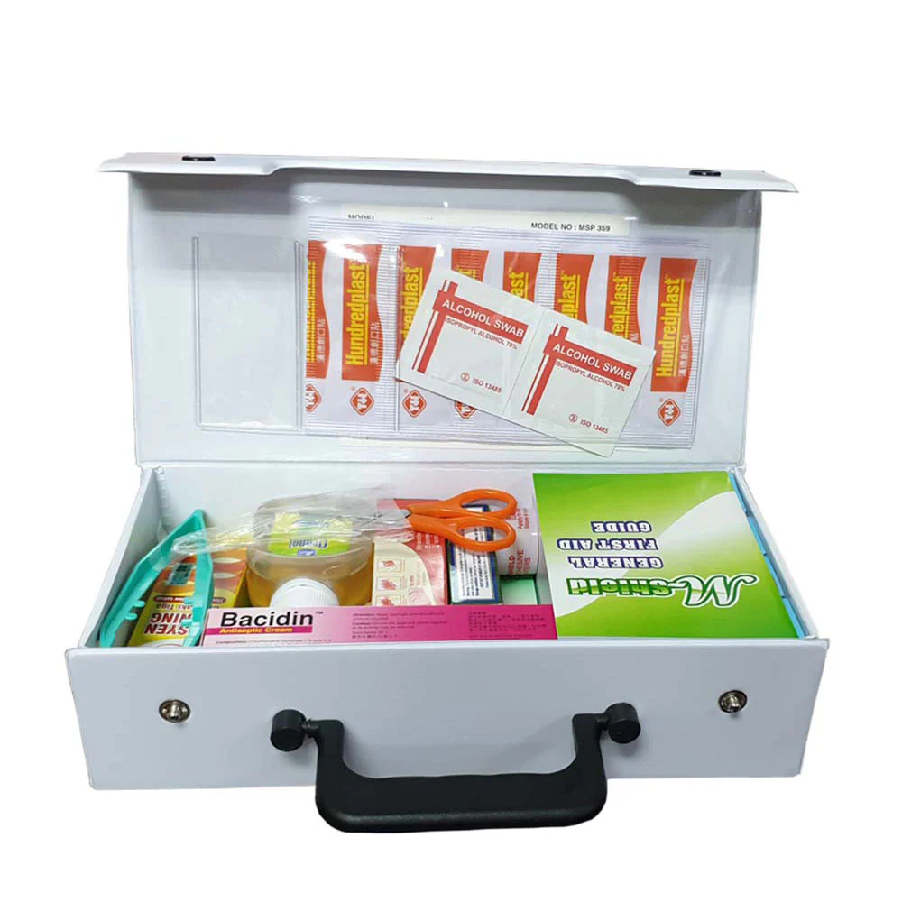 MEDISHIELD FIRST AID KIT PVC MPM 129 (MEDIUM) - EQUIPPED