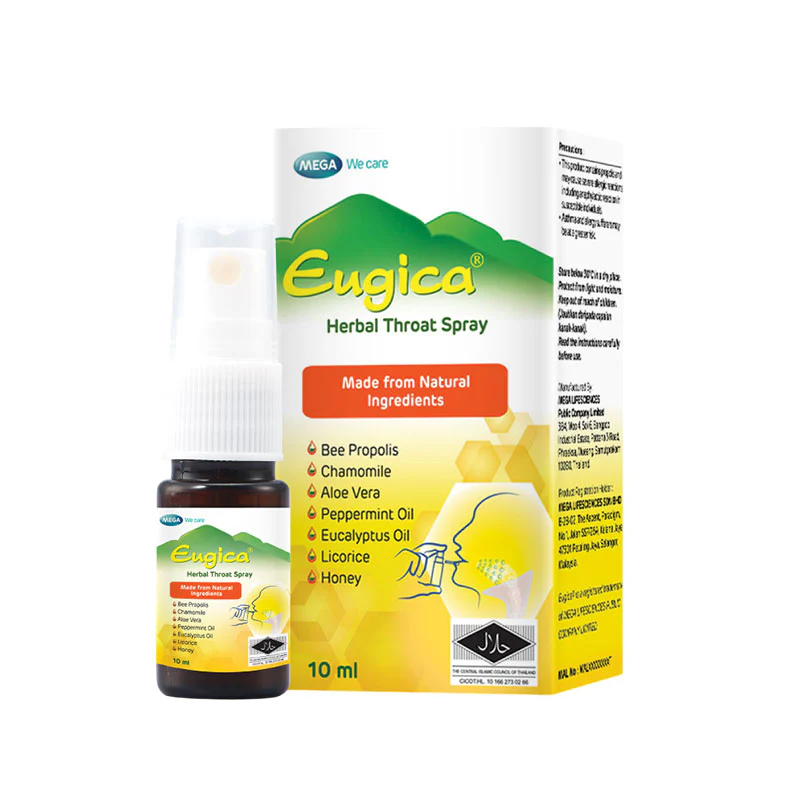 MEGA EUGICA HERB THROAT SPRAY 10ML