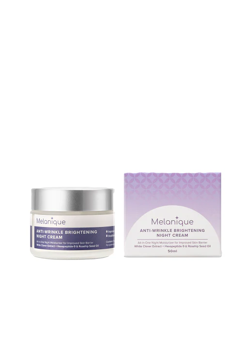MELANIQUE ANTI-WRINKLE BRIGHTENING NIGHT CREAM 50ML