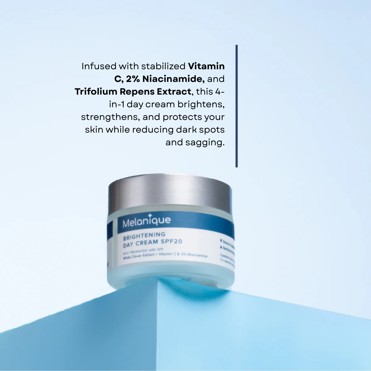 MELANIQUE BRIGHTENING DAY CREAM SPF20 50ML - Image 2