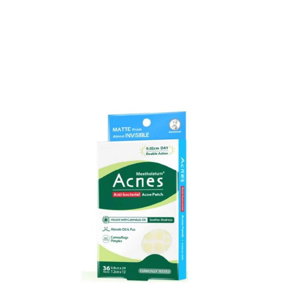 MENTHOLATUM ACNES A.BAC CALENDULA DAY PATCH 36S