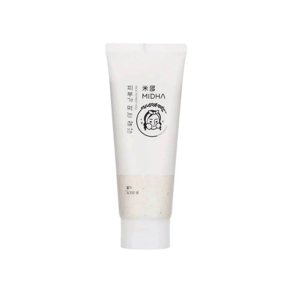 MIDHA RICE BRAN SCRUB FOAM 70ML