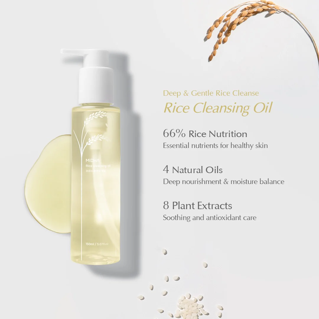 MIDHA RICE CLEANSING OIL 150ML - Image 2