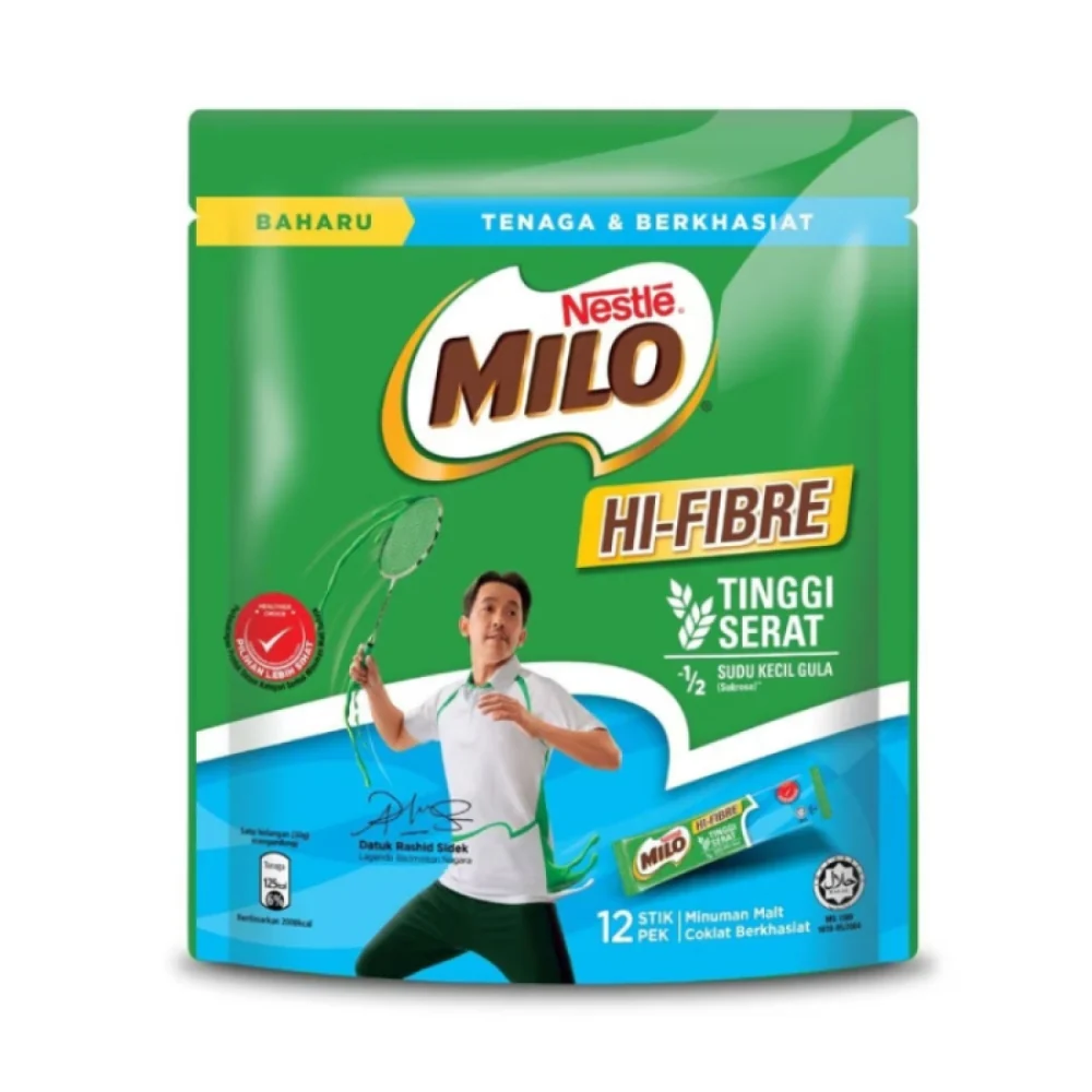 MILO ACTIV GO HI-FIBRE 30GX12S