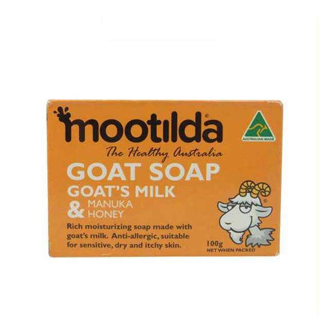 MOOTILDA GOAT'S MILK & MANUKA HONEY 100G
