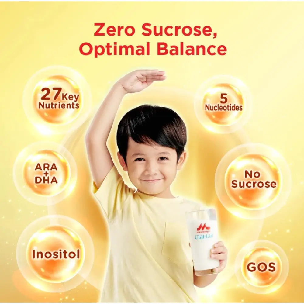 MORINAGA CHIL-KID 900G (1-7 YEARS) 900G (NO ADDED SUCROSE) - Image 4