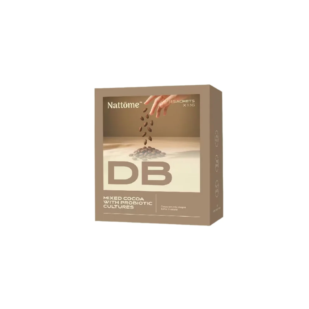 NATTOME DB MIXED COCOA WITH PROBIOTIC CULTURES 1.5G X 15S