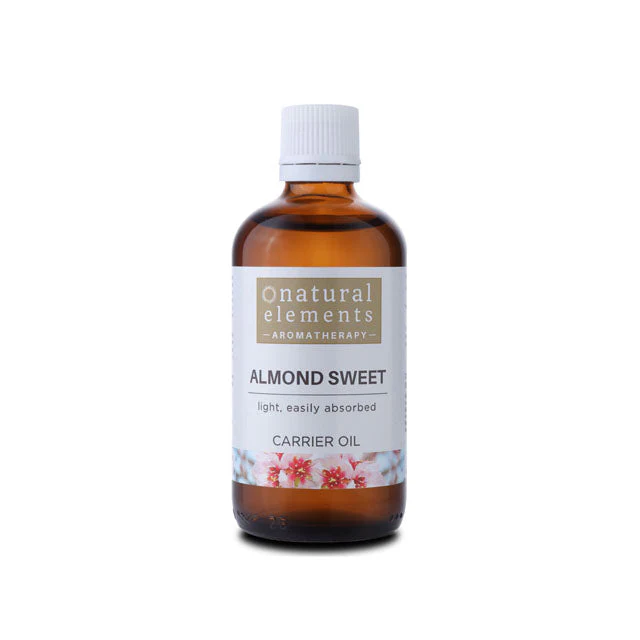 NATURAL ELEMENTS AROMATHERPY SWEET ALMOND CARRIER OIL 100ML