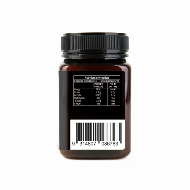 NATURES WAY AUSTRALIAN MANUKA HONEY MGO 100+ 500G - Image 2