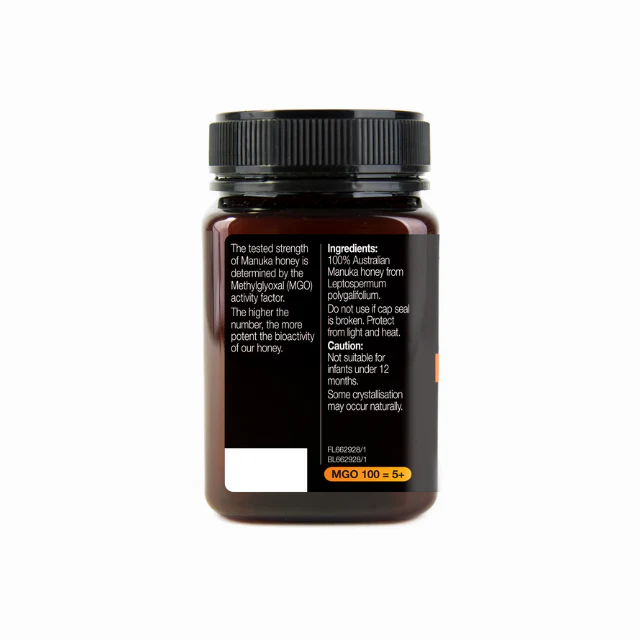 NATURES WAY AUSTRALIAN MANUKA HONEY MGO 100+ 500G - Image 4