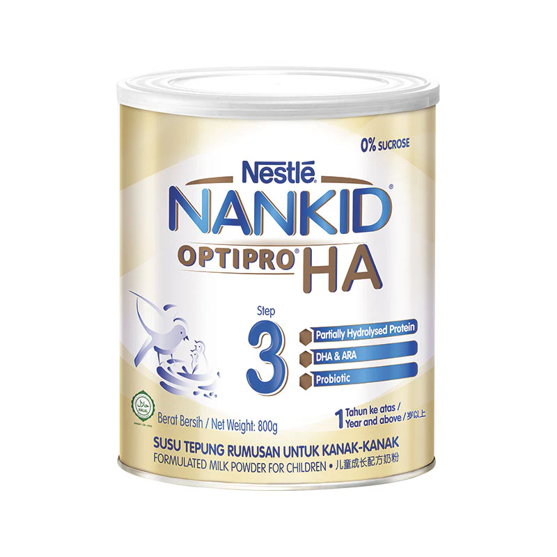 NESTLE NANKID OPTIPRO HA 3 (1 YEARS ABOVE) 800G