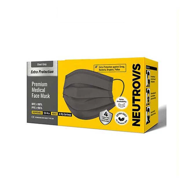 NEUTROVIS 4PLY STEEL GREY 50S