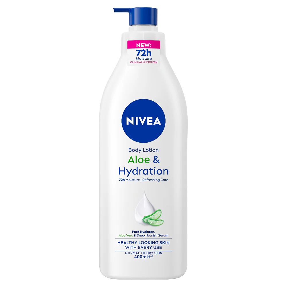 NIVEA ALOE & HYDRATION BODY LOTION 400ML