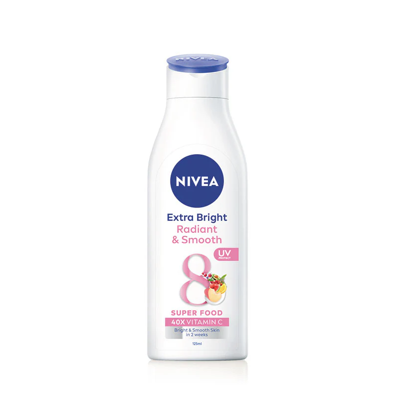NIVEA BODY EXTRA WHITE RADIANT & SMOOTH 125ML