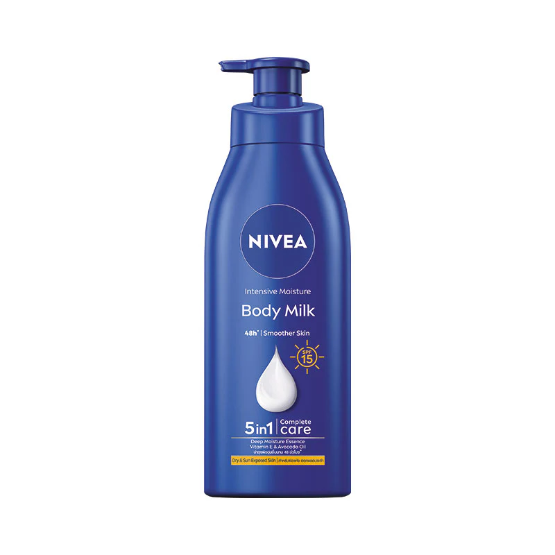 NIVEA BODY MILK INTENSIVE MOISTURE SPF15 350ML