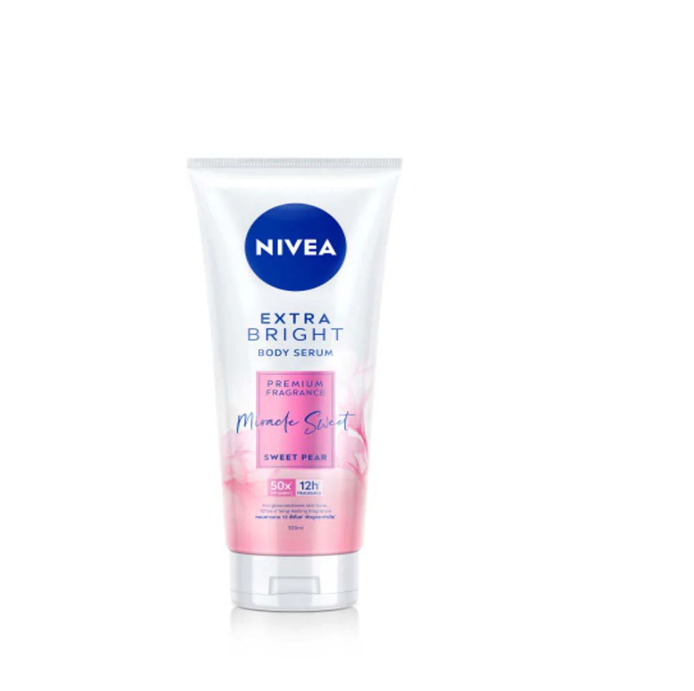 NIVEA EXTRA BRIGHT MIRACLE SWEET BODY SERUM 320ML