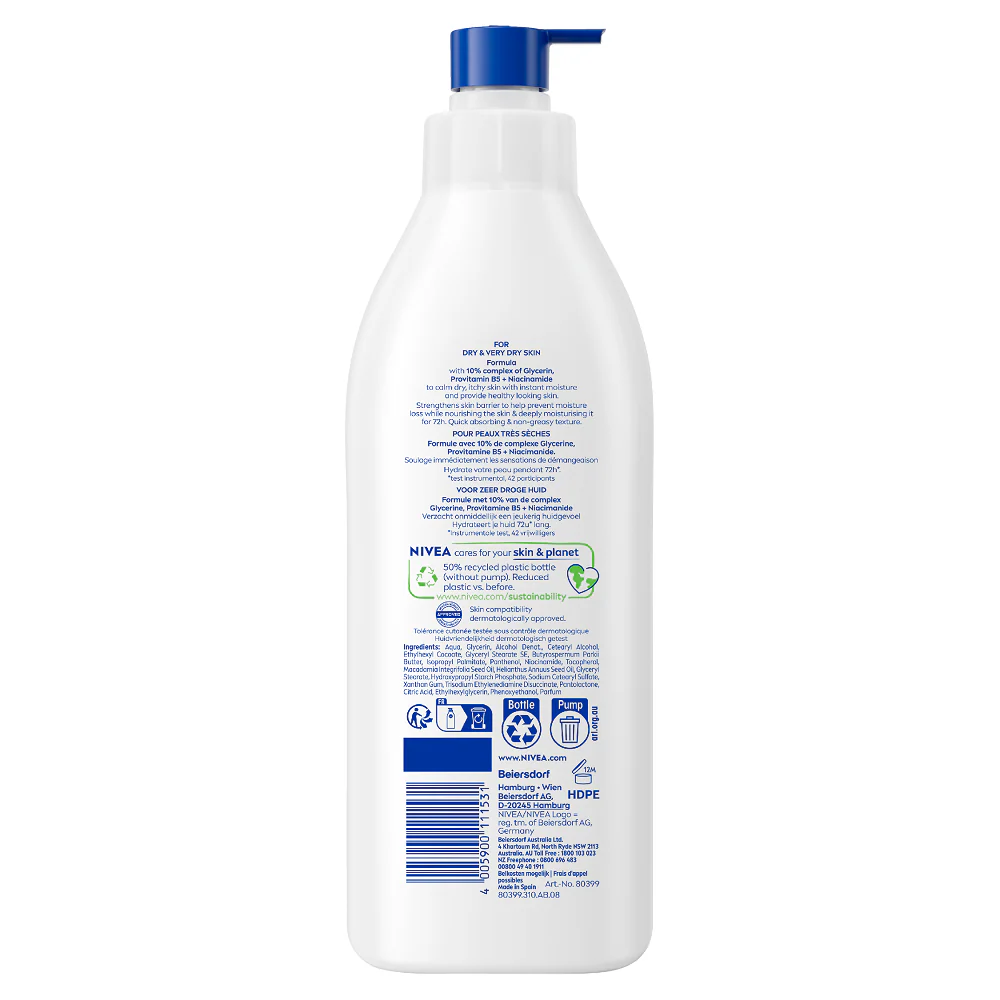 NIVEA REPAIR & CARE BODY LOTION 400ML - Image 2