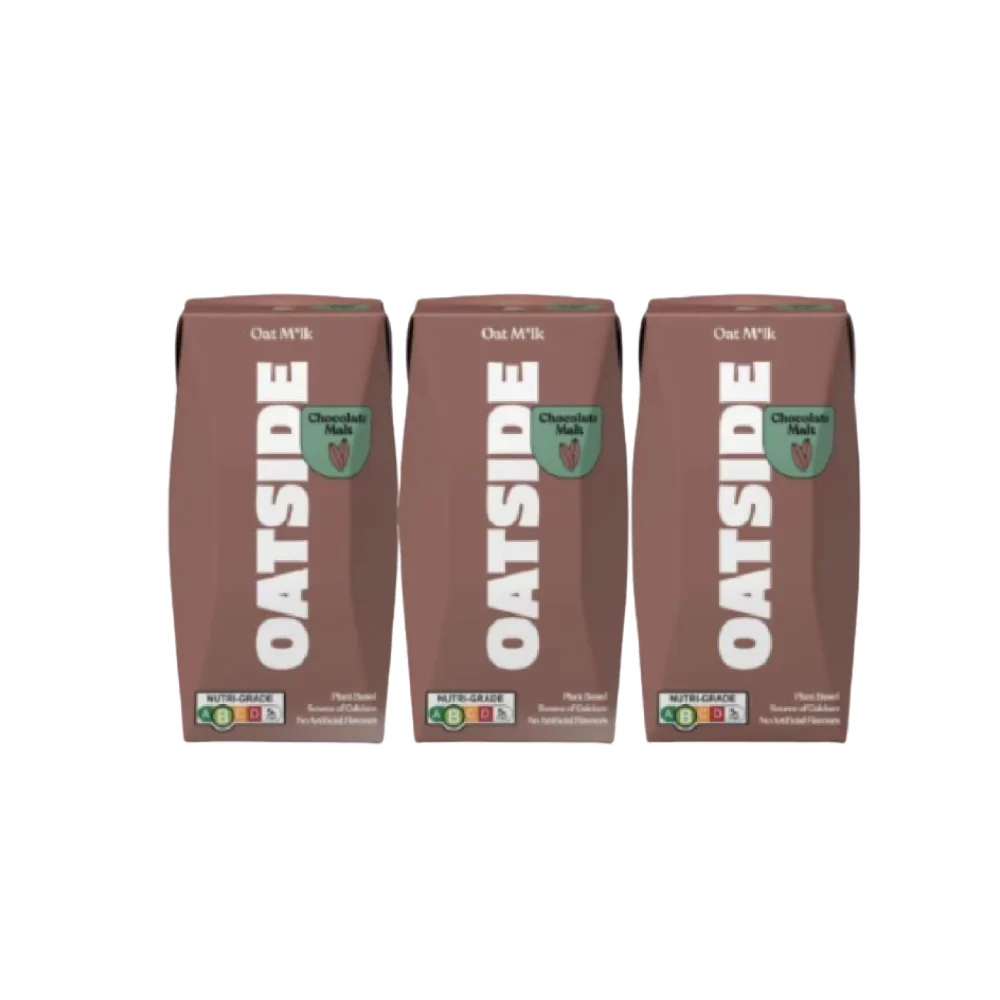 OATSIDE CHOCOLATE MALT OAT MILK 200ML 3S