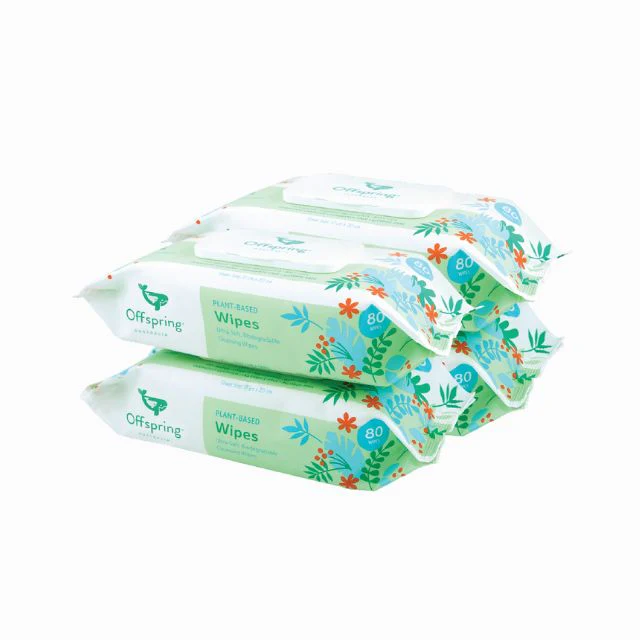 OFFSPRING PLANT-BASED WIPES 80SX4