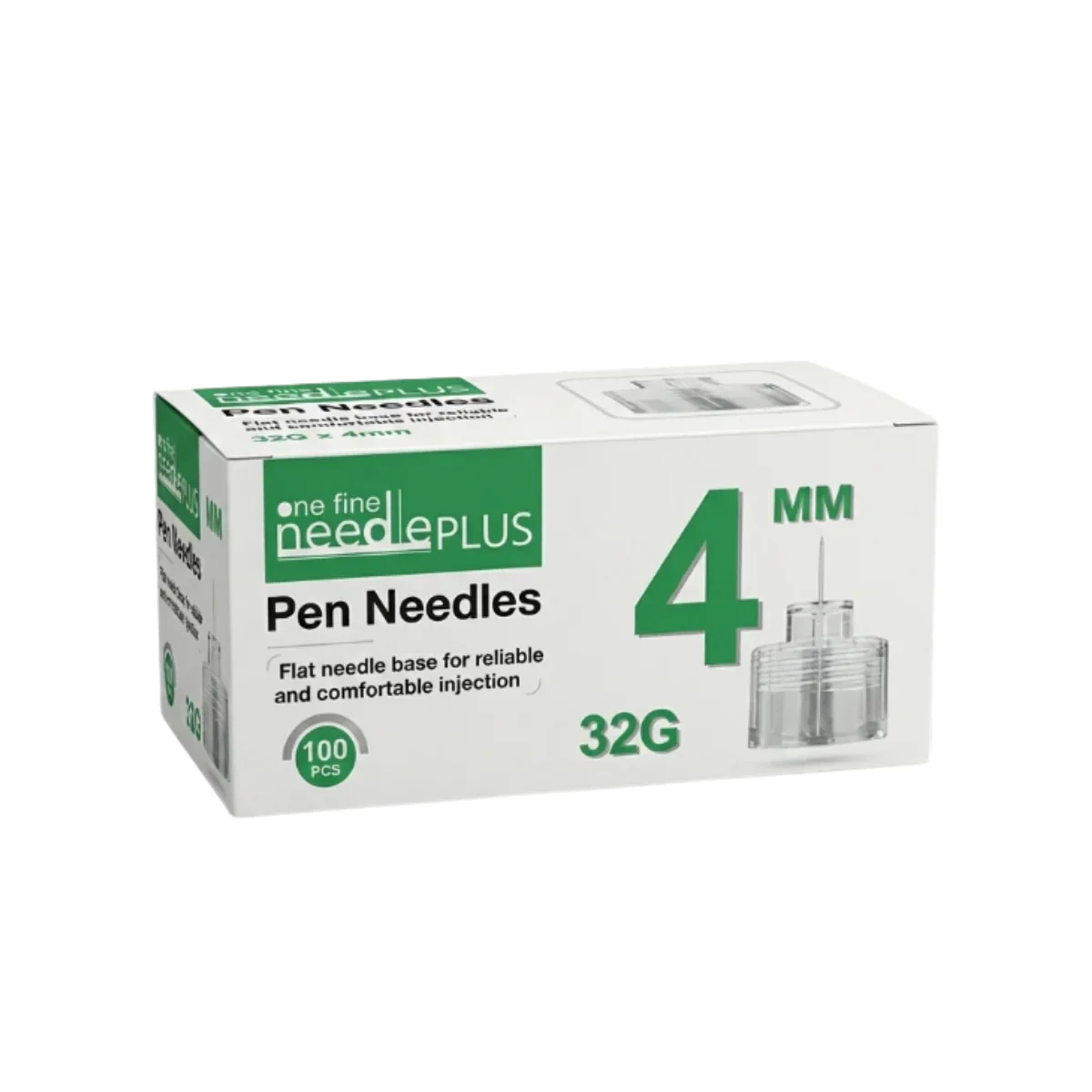 ONEFINE PEN NEEDLE PLUS 32G/0.23MM 4MM 100S