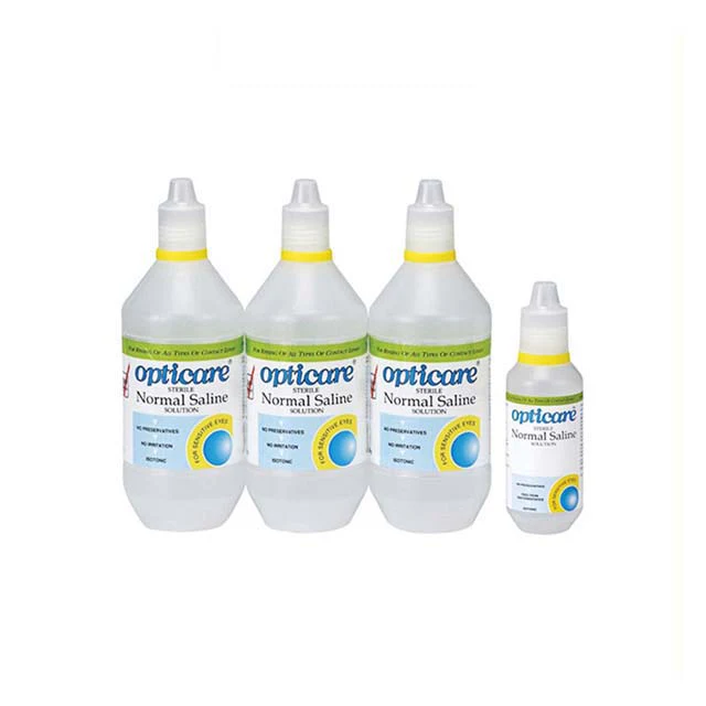 OPTICARE NORMAL SALINE 500ML 3S+120ML