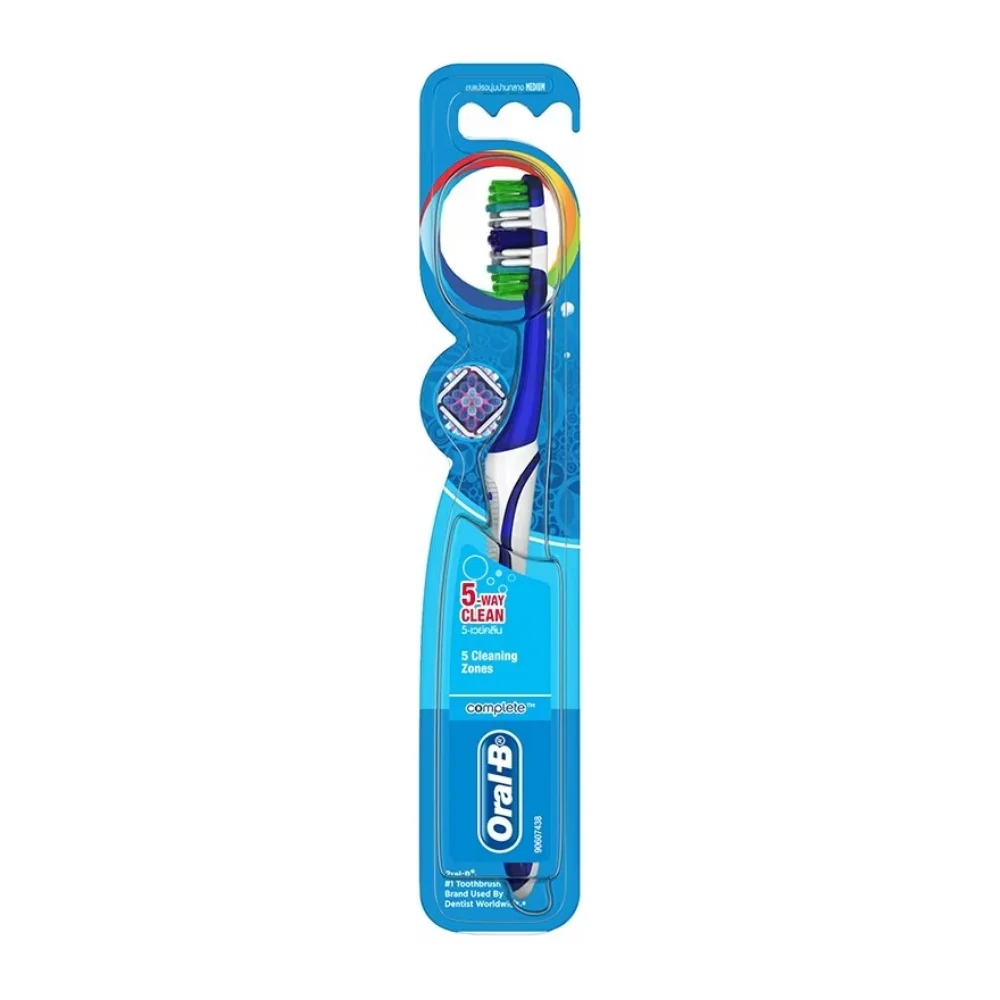 ORAL B TOOTHBRUSH COMPLETE 5 WAY CLEAN MEDIUM 1S