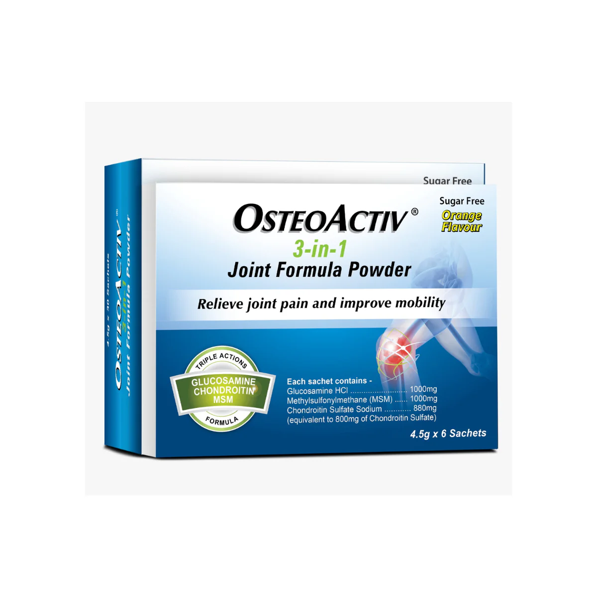 OSTEOACTIV 3IN1 JOINT FORMULA POWDER 4.5G 30S+6S