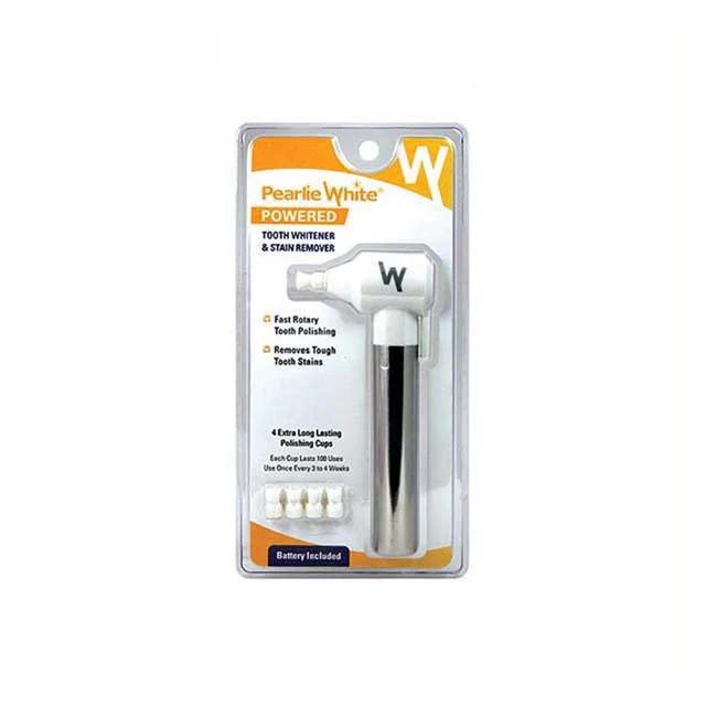 PEARLIE WHITE POWERED TOOTH WHITENER + STAIN REMOVER