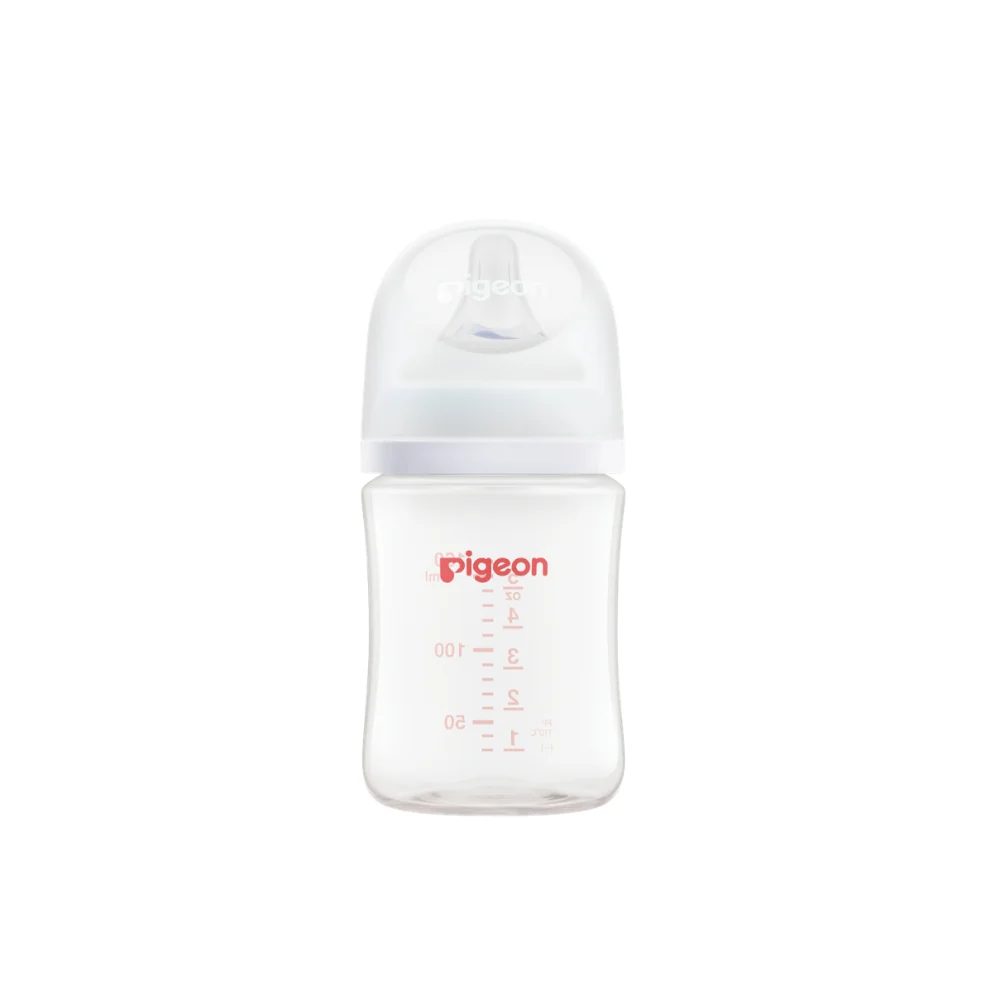 PIGEON SOFTOUCH PERISTALTIC PLUS WIDE NECK 0+M NURSING PP BOTTLE 160ML 1S