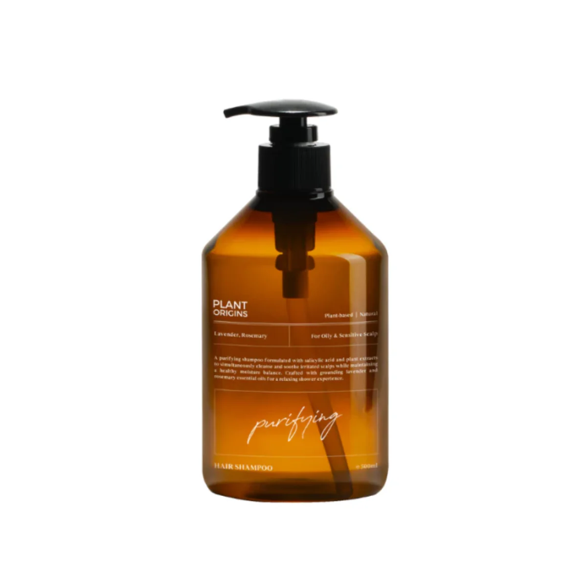 PLANT ORIGINS PURIFYING HAIR SHAMPOO 500ML