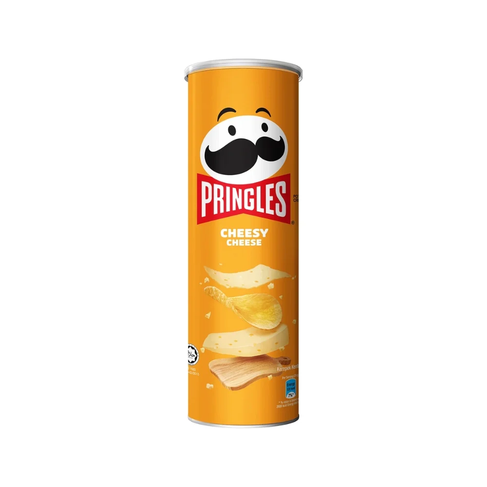 PRINGLES CHEESY CHEESE 102G