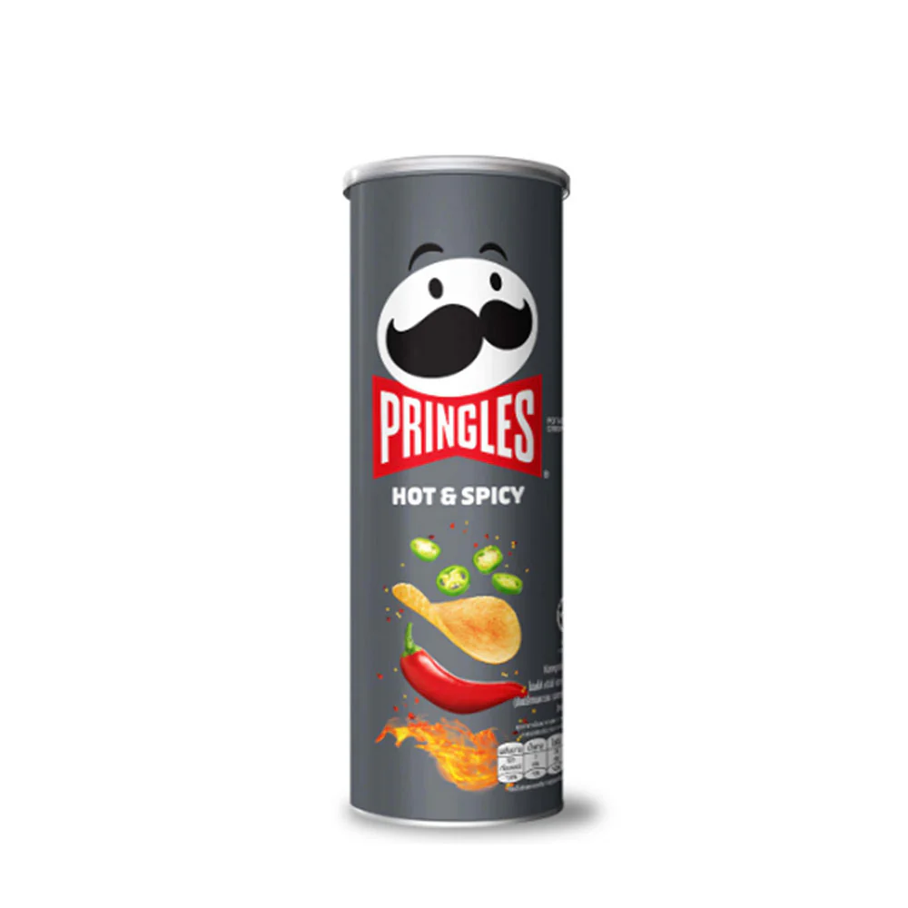 PRINGLES HOT & SPICY 102G