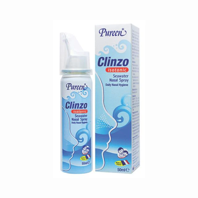 PUREEN CLINZO ISOTONIC STERILIZED SEA WATER SPRAY 50ML