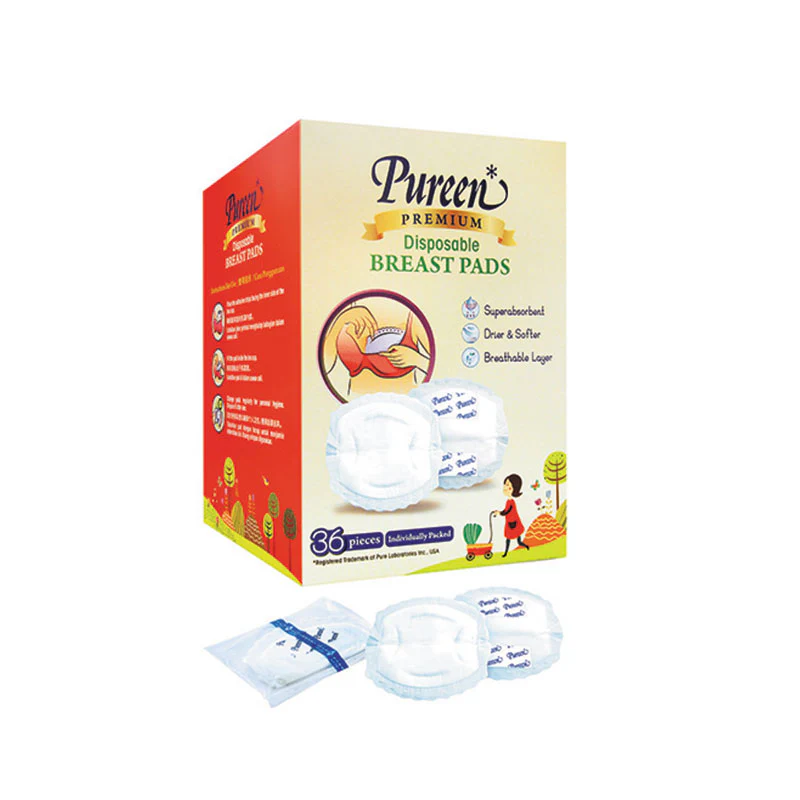 PUREEN DISPOSABLE NURSING PAD 36S
